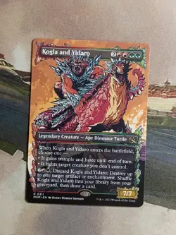 Kogla and Yidaro x1 Borderless alt art MOM MTG Magic the Gathering - Image 1