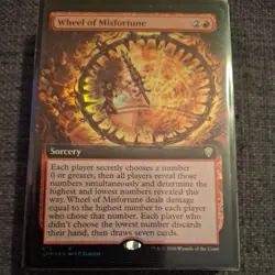 Wheel of Misfortune - Foil - Extended Art Commander Legends Near Mint, English - - Image 1
