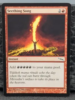 LP - Seething Song - Mirrodin - Magic The Gathering Lighlty Played English MTG - Image 1