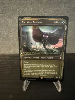 Magic: The Gathering Fallout Wise Mothman (Showcase Foil) PipBoy VATS NM - Image 1
