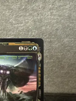 Magic: The Gathering Fallout Wise Mothman (Showcase Foil) PipBoy VATS NM - Image 4