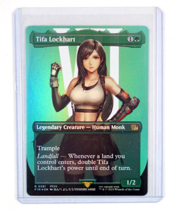 Tifa Lockhart Legendary Creature - Human Monk #391 New Foil Final Fantasy MTG - Image 1