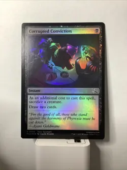 MTG MOM: Corrupted Conviction March of the Machine 0098 Regular Common Foil - Image 1