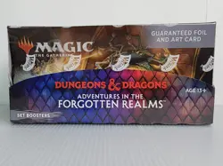 MTG - Dungeons & Dragons Adventures In The Forgotten Realms Set Booster Box 630509982875 - Image 1
