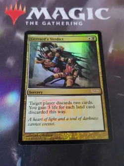 Mtg. Gerrard's Verdict. Foil. FNM 2007 Promos. Nm - Image 1
