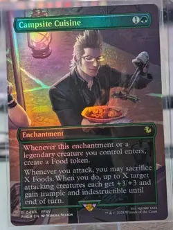 Campsite Cuisine BORDERLESS FOIL-NM-Commander: Final Fantasy - Image 1