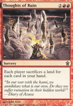 Saviors of Kamigawa #118 Thoughts of Ruin - Image 1