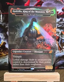 MTG Godzilla, King of the Monsters - Zilortha, Strength Incarnate - Foil, Ikoria - Image 1