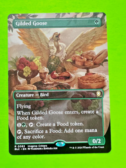 MTG Bloomburrow - Gilded Goose - Rare Borderless - Image 1