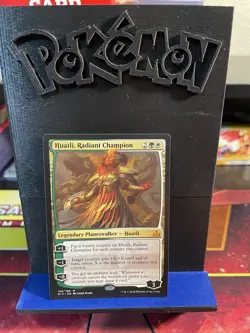 MTG Huatli Radiant Champion Mythic Planeswalker 159/196 Rivals Of Ixalan NM - Image 1