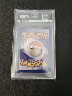 2000 WOTC Pokemon Game Team Rocket 1st Edition Dark Rapidash 44/82 PSA 9 MINT - Image 3