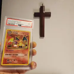2016 Pokemon Korean Charizard 11/100 R Holo PSA 9 CP6 20th Anniversary Expansion - Image 4