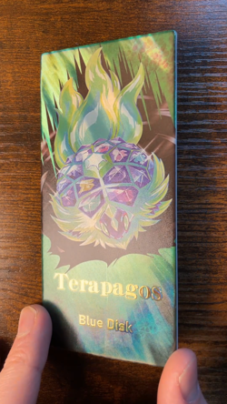 Terapagos Blue Disk Pokemon Tarot Stub Hit Eif Origin 4.0 Non-TCG Pokemon - Image 2