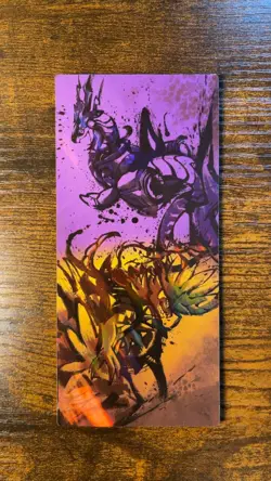 Terapagos Blue Disk Pokemon Tarot Stub Hit Eif Origin 4.0 Non-TCG Pokemon - Image 3