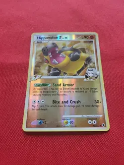 Pokemon: Hippowdon 42/111 Rising Rivals Reverse Holo Rare Vintage 2009 - MP -H15 - Image 3