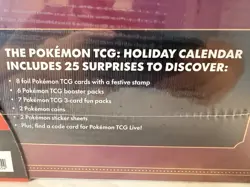 Pokemon TCG 2025 Holiday Advent Calendar Bundle Costco Exclusive Sealed New - Image 4