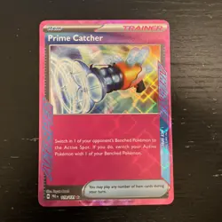 Pokemon Tcg Prime Catcher 119/131 Prismatic Evolutions Ace Spec - Image 1