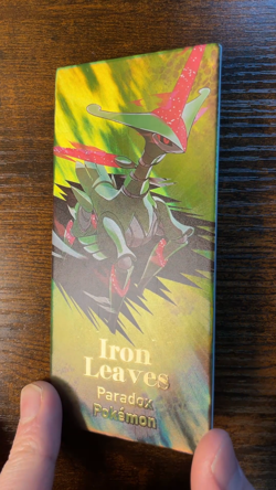 Iron Leaves Paradox Pokemon Tarot Stub Hit Eif Origin 4.0 Non-TCG Pokemon - Image 2