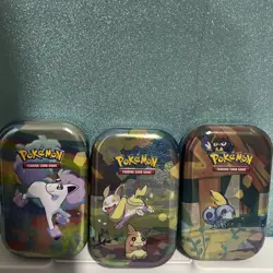 Pokemon TCG Galar Pals Mini Tins EMPTY - Image 1