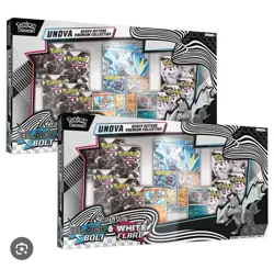 2x Pokemon TCG Unova Heavy Hitters Premium Collection White Flare Black Bolt - Image 1