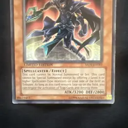 Sorcerer Of Dark Magic | MOV-EN002 | Yu-Gi-Oh! Limited Edition - Image 2