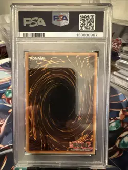 Yu-Gi-Oh Dark Magician RA04-EN001 Quarter Century Stampede Secret Rare PSA 10 - Image 2