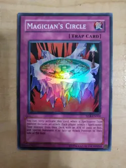 Magician's Circle - NTR-EN003 - Super Rare NM Video Game Yugioh Promo - Image 1