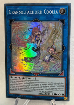 Yugioh! GranSolfachord Coolia - CYAC-EN049 - Super Rare - 1st Edition - Image 2