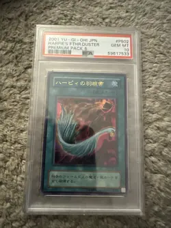 PSA 10 Mint Harpie's Feather Duster P5-02 Premium Pack 5 2001 Japanese Graded - Image 1