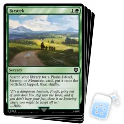 FARSEEK X4 The Lord Of The Rings: Tales Of Middle-earth Commander Magic MTG CARD - Image 1