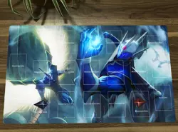 WVICM Playmat Elemental HERO Neos TCG CCG Mat Trading Card Game Mat Play Pad - Image 1