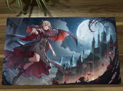 WVICM Duel Playmat Vampire Fraulein TCG CCG Pad Trading Card Game Mat Mousepad - Image 1