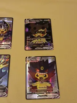 6Pikachu Pokemon Card Holo GX VSTAR VMAX GX EX Cosplay Art - Image 4
