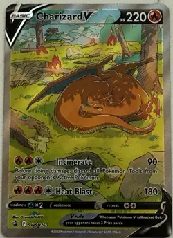 Pokemon TCG Charizard V SWSH260 Promo Mint Condition | Sword & Shield Promo Card - Image 2