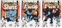POKEMON - CARDS CHRISTMAS BY PRISMA - SHINX , LUXIO , LUXRAY *STAR HOLO - Image 1
