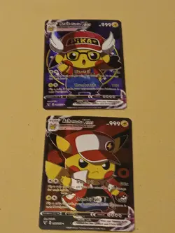 6Pikachu Pokemon Card Holo GX VSTAR VMAX GX EX Cosplay Art - Image 4
