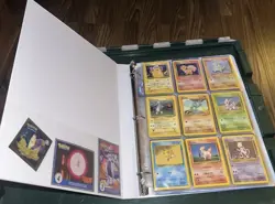 Vintage Pokemon Card Binder Lot 100+ Cards LP-MP Mixed Sets, Base Set, 90’s, Y2K - Image 1