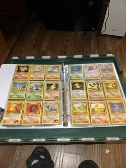 Vintage Pokemon Card Binder Lot 100+ Cards LP-MP Mixed Sets, Base Set, 90’s, Y2K - Image 4