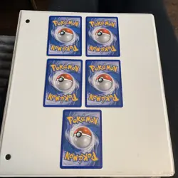 2007 Pokemon 5 Card Lot MP To LP - Image 2
