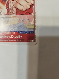 Monkey.D.Luffy (Promotion Pack 2022) P-001 One Piece Promotion Cards Pre errata - Image 4