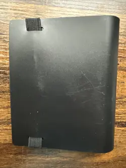 Card Guard Mini Binder w/ Strap - Black - Holds 40 Cards - Image 2