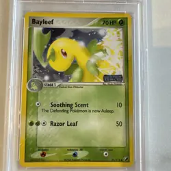 BAYLEEF 35/115 reverse foil ***PSA 8*** Pokemon TCG card - Image 5