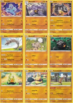 POKEMON TCG 16 CARD FIGHTING TYPE LOT. - Image 1