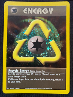 POKEMON CARD LEAGUE PROMO RECYCLE ENERGY HOLO SPECIAL CARD LP - Image 1