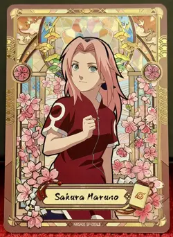 Sakura Haruno NARUTO NRSA01-SP-003L5 Naruto Kayou Card English Series 1 - Image 1