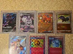 Pokemon Japanese AR Card Lot Of 7 - Variety - Image 4