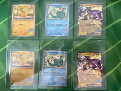2 Sets of Pokemon TCG Illustration Contest 2024 Promo Cards (6 cards total) - A - Image 1