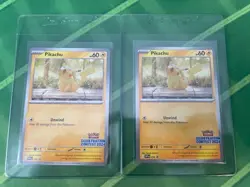 2 Sets of Pokemon TCG Illustration Contest 2024 Promo Cards (6 cards total) - A - Image 2