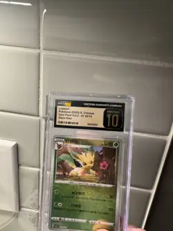 Pokemon Slabs Leafeon CGC PRISTINE 10 Graded Cards - Image 2