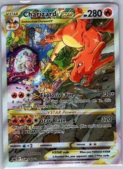 Charizard VSTAR - SWSH262 SWSH: Sword & Shield Promo Cards - Pokemon Card - NM - Image 1